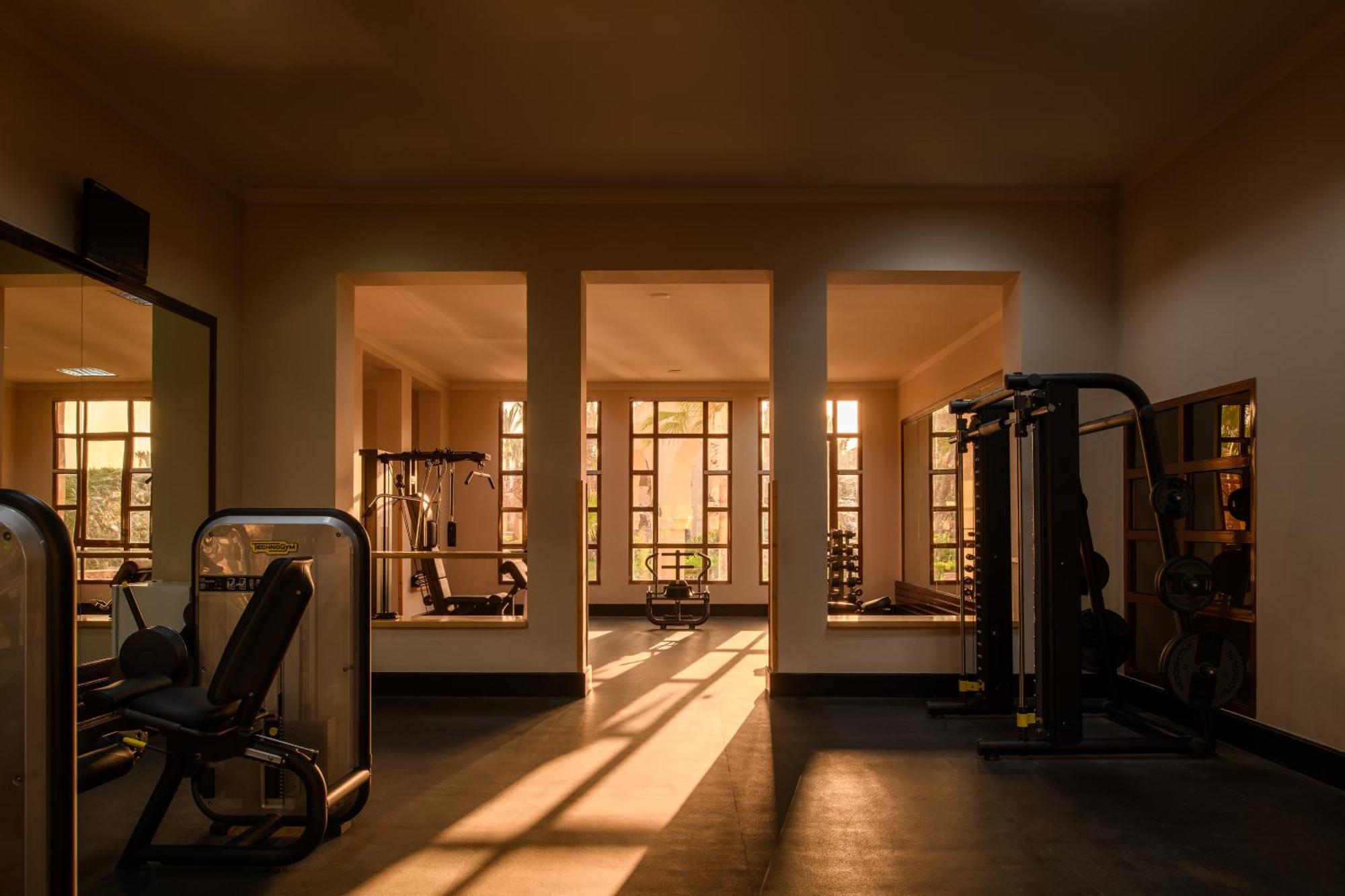 Iberotel Redsina ชาร์มเอลชีค ภายนอก รูปภาพ The gym at the hotel